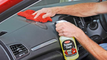 Cleaning car interior Car Interior