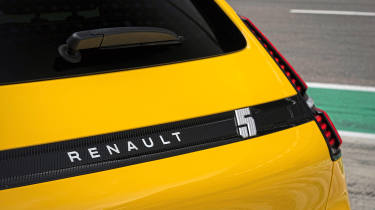 Renault 5 boot badges