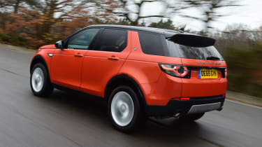 Land Rover Discovery Sport - rear 3/4 view