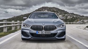 BMW 8 Series Gran Coupe - front on shot 