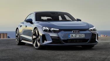 Audi e-tron GT in blue