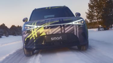 Smart #1 SUV teaser front