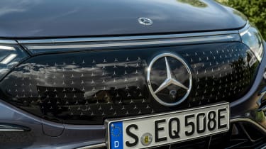Mercedes EQS hatchback nose