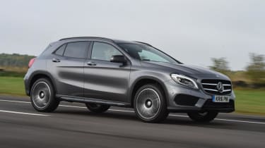 Mercedes-Benz GLA-Class AMG Line - front driving 