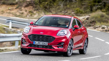 Ford Puma SUV front action