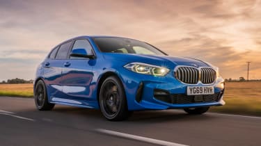 Blue BMW 1 Series