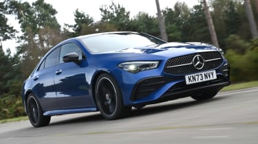 Mercedes CLA front tracking