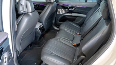 Mercedes EQS SUV rear seats