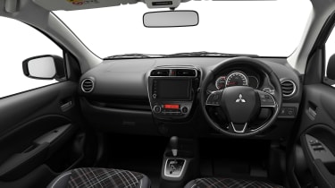 2020 Mitsubishi Mirage - revised interior