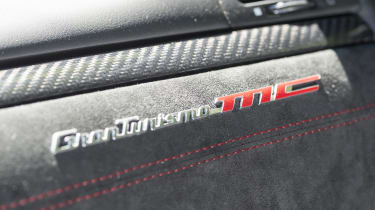 Maserati GranTurismo coupe interior badge