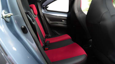 Toyota Aygo X rear seats