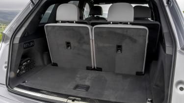 Audi Q7 S Line interior boot seats