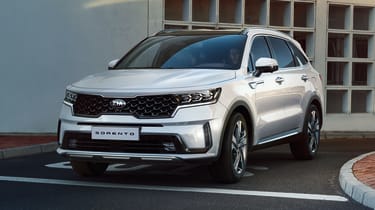 2020 Kia Sorento SUV - front 3/4 view