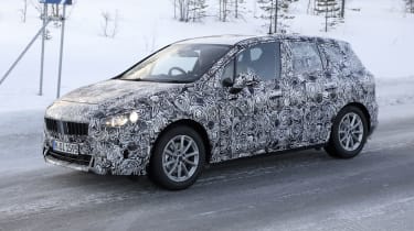 BMW 2 Series Active Tourer prototype driving - side