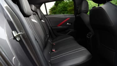 Vauxhall Astra hatchback rear seats