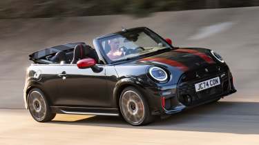 MINI John Cooper Works Convertible front quarter