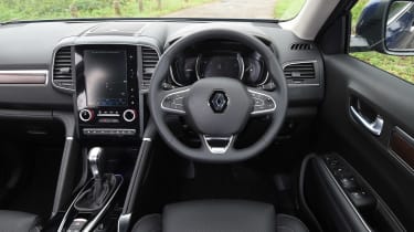 A neat design and soft-touch materials help give the Koleos one of the best interiors of any Renault so far