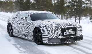 Jaguar Type 00 spy shot front quarter