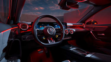 2023 Mercedes-AMG A 35 - steering wheel