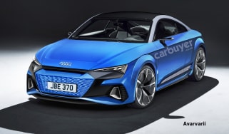 Audi TT EV - front
