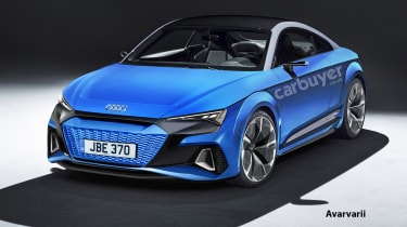 Audi TT EV - front