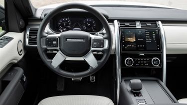 Land Rover Discovery SUV interior