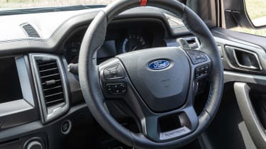 Ford Ranger Raptor pickup interior