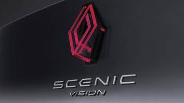 Renault Scenic Vision concept badge