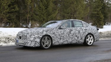 Mercedes-AMG C43 in camouflage