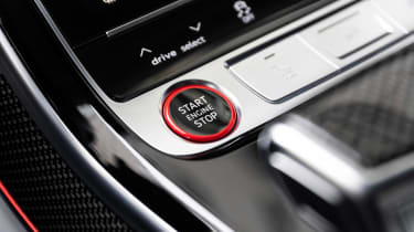 2022 Audi S8 start button
