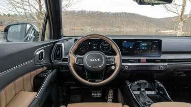 Kia Sorento 2024 interior steering wheel