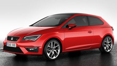 SEAT Leon SC 2013 front quarter