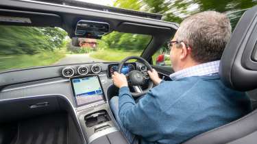 Mercedes CLE Cabriolet driving impressions