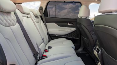 Hyundai Santa Fe SUV rear seats