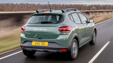2023 Dacia Sandero Stepway - rear tracking