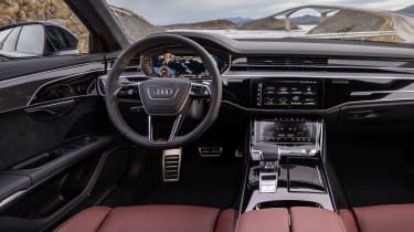 2021 Audi A8 interior