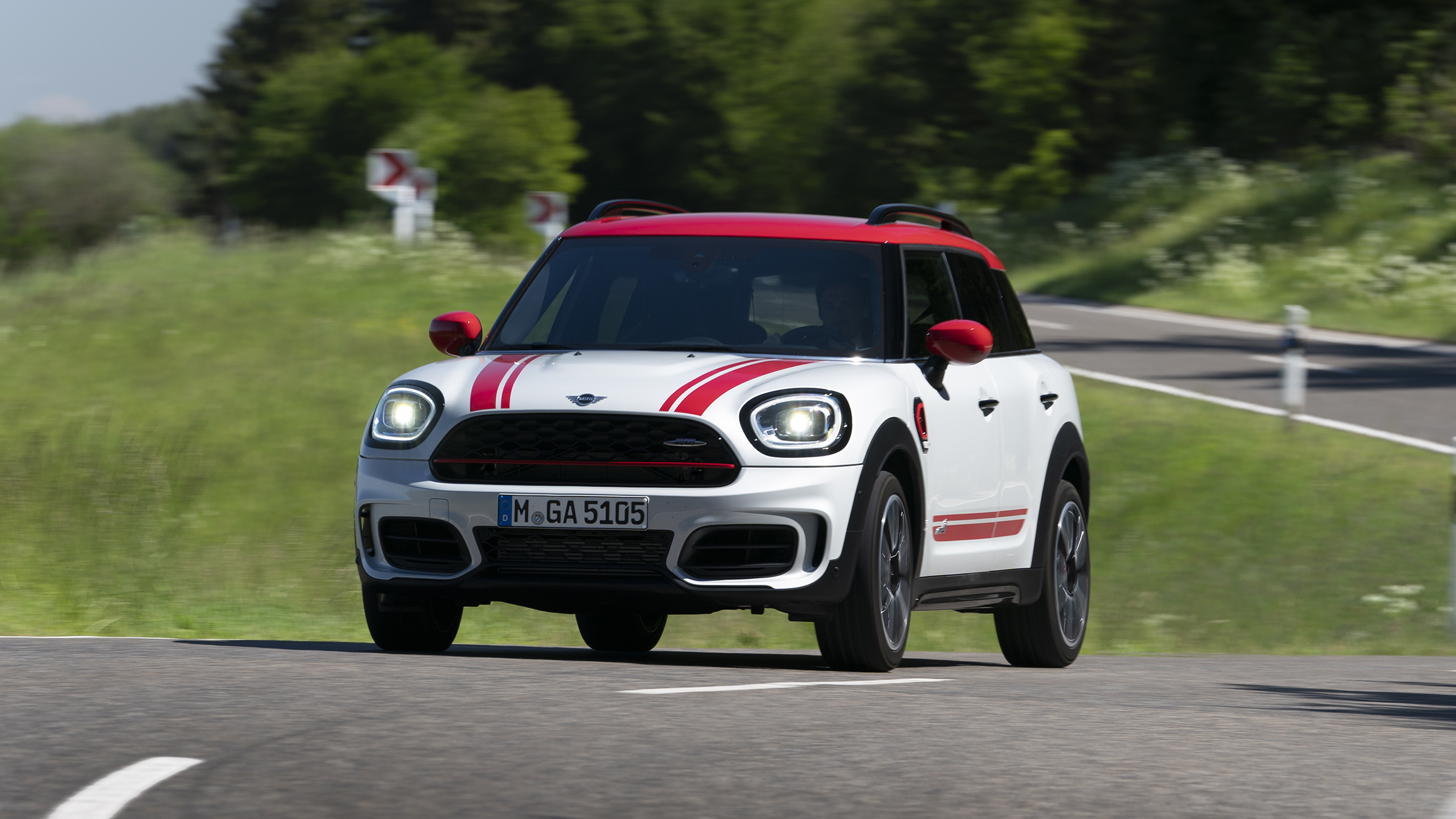 Facelifted 2020 MINI Countryman: John Cooper Works model detailed