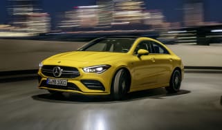 Mercedes-AMG CLA 35 - front driving 