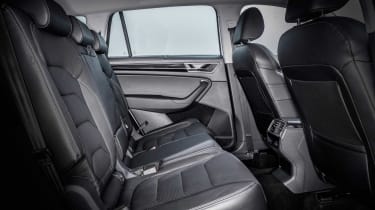 Go for a five-seat Kodiaq and you can tilt, slide and fold the second row of seats individually