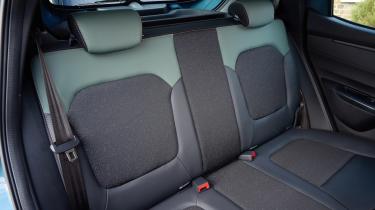 Dacia Spring UK rear seats