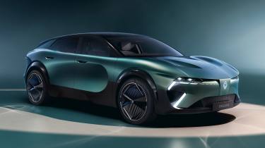 Renault Embleme concept front quarter