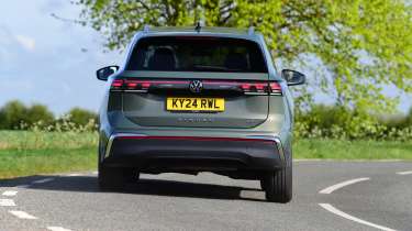 Volkswagen Tiguan rear driving