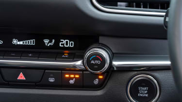 Mazda CX-30 SUV switches