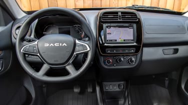 Dacia Spring hatchback interior