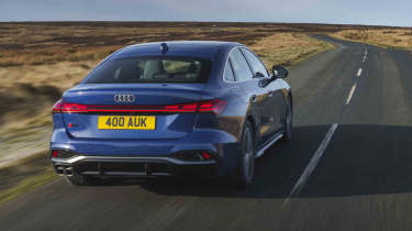 Audi A5 rear quarter driving