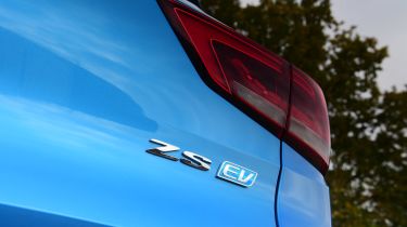 2021 MG ZS EV - rear badging 