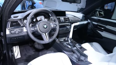 BMW M4 coupe 2014 interior