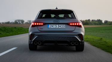 Audi S3 Sportback rear tracking
