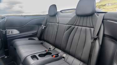 Mercedes CLE Cabriolet rear seats