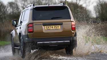 Toyota Land Cruiser rear handling